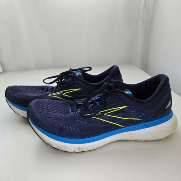 Brooks Men's Glycerin 19 Navy Blue Neutral Running Sneakers Size 11.5 - Picture 2 of 13